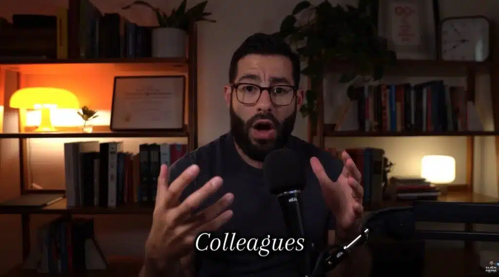 Nico Misleh podcast screenshot where he talks about the future of AI in medicine