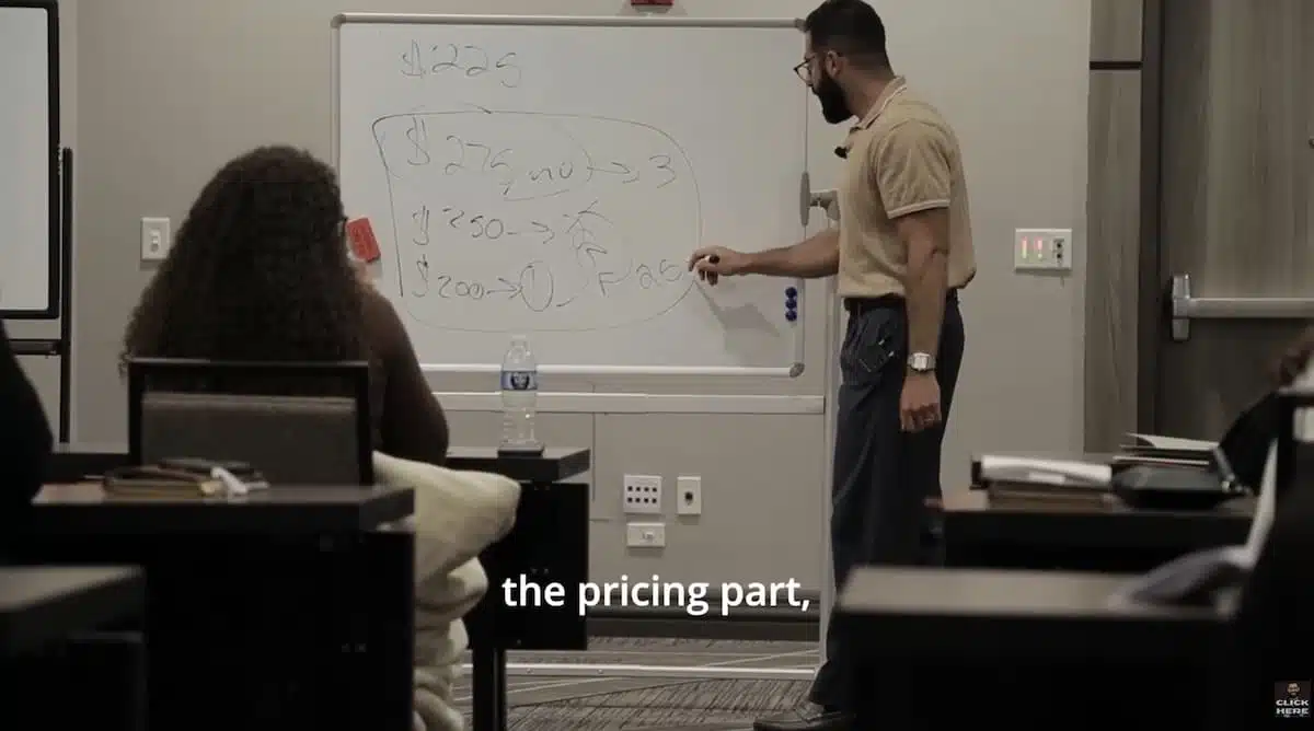 HRT Blog 35 image of Nico Misleh sharing how to talk about pricing at your cash based clinic