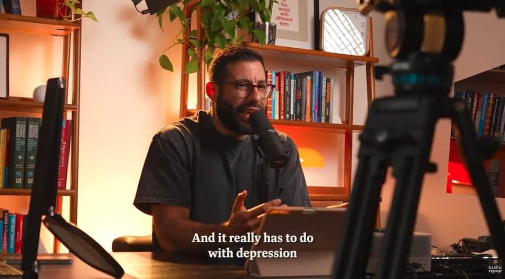 Nico Misleh talks about hormones and depression